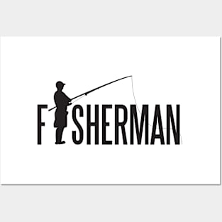 Fisherman Posters and Art